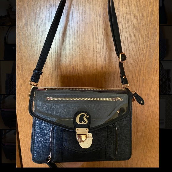 Carmen Steffens black designer purse - Picture 6 of 8